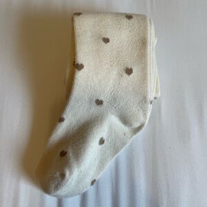 Jamie Kay Cream Heart Tights